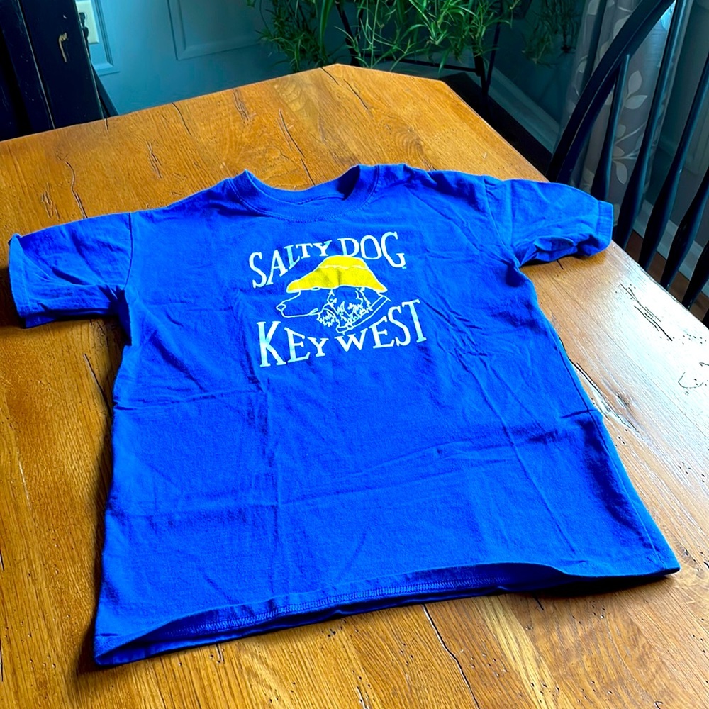 Salty dog key west boys t-shirt